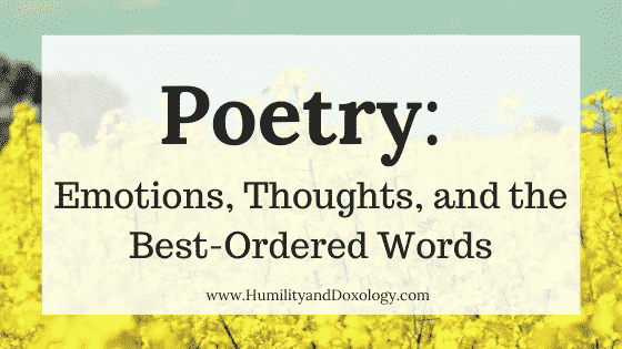 National Poetry Month Homeschool Resources