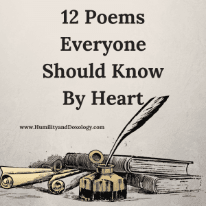 Poems Everyone Should Know