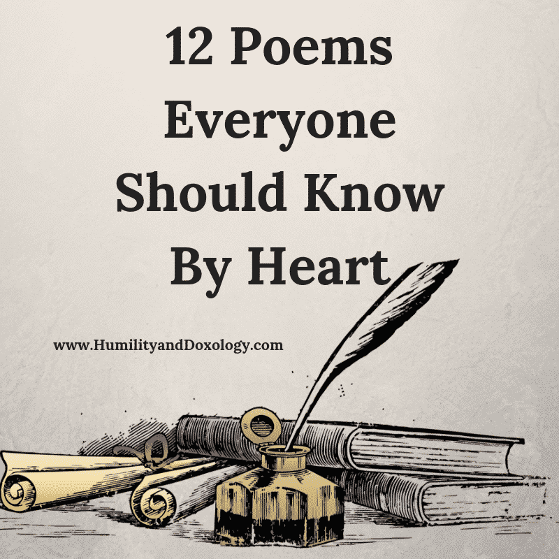 100 Poems for Morning Time | Humility and Doxology