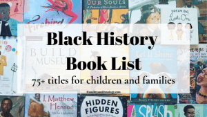 Black history homeschool picture books