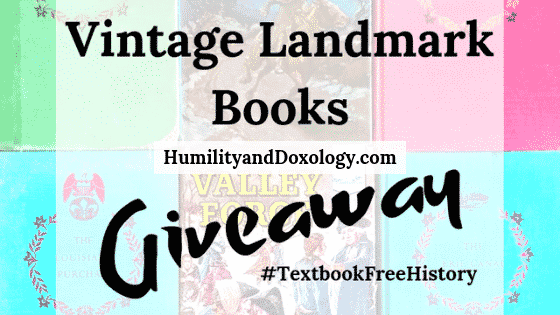 Vintage Landmark Books Giveaway