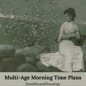 multi-age morning time fall 2019