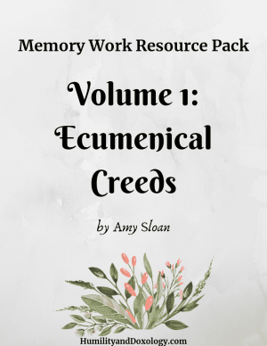 Memory Work Ecumenical Creeds