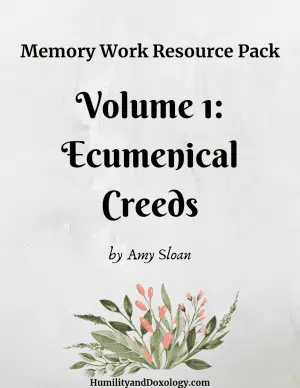 Memory Work Ecumenical Creeds