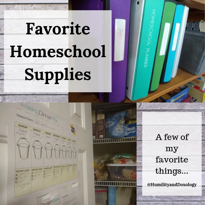 Must Have Homeschool Supplies