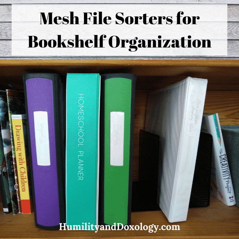 File Sorters for Bookshelf Organization