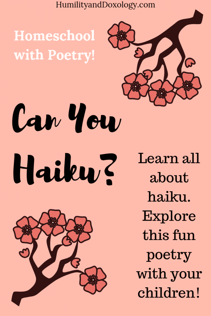 Haiku poems about nature for kids