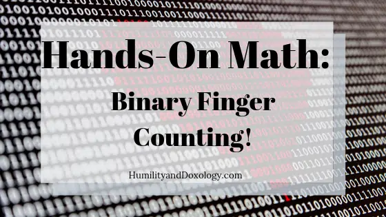 hands-on homeschool math binary