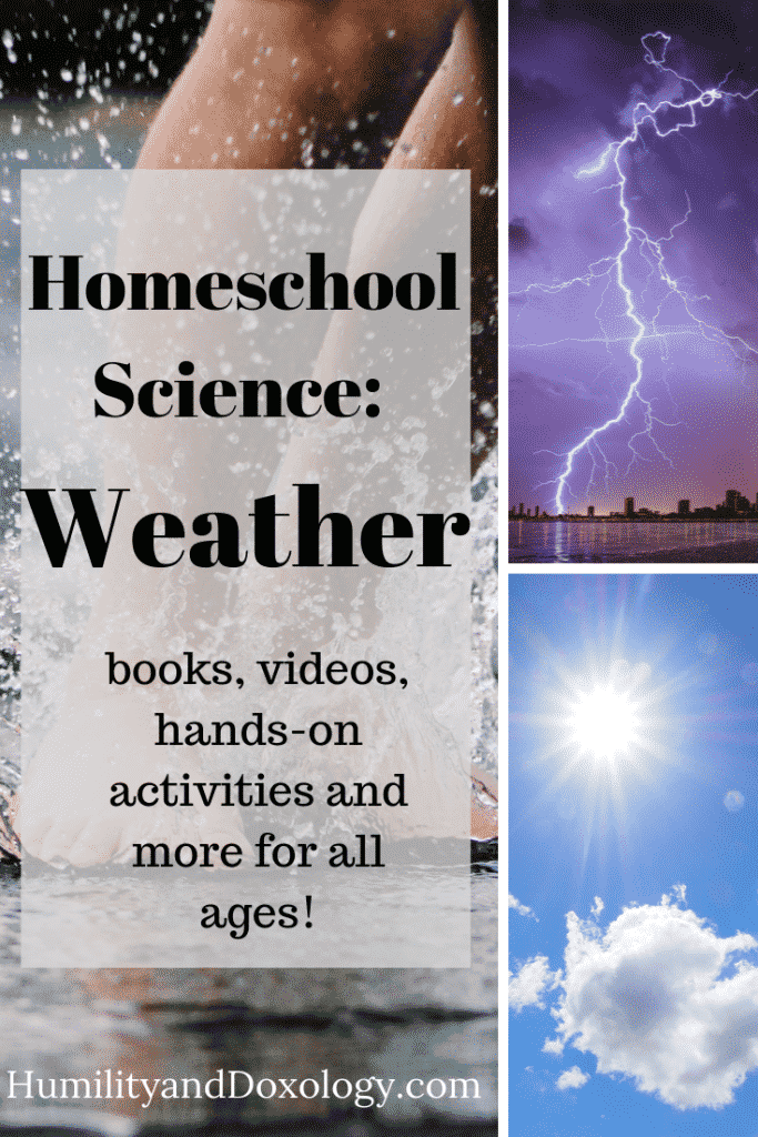 hands-on homeschool science: weather