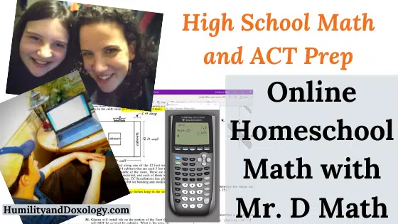 High School Math and ACT Prep Mr. D Math