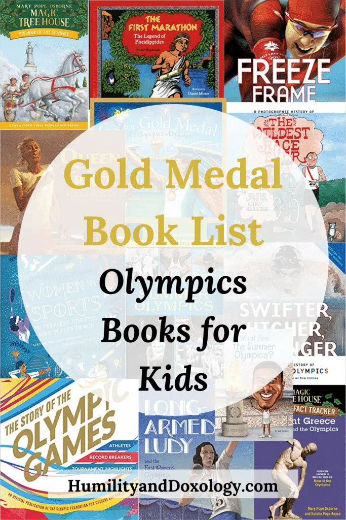 Olympics Books for Kids Olympic Games Olympic history athletes picture books biographies homeschool
