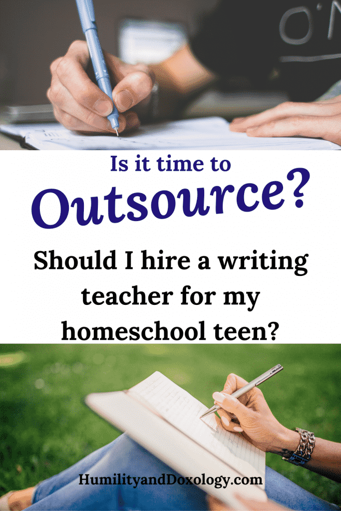 Outsourcing Homeschool Writing