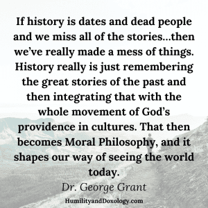 George Grant repentance discipleship Christian classical education