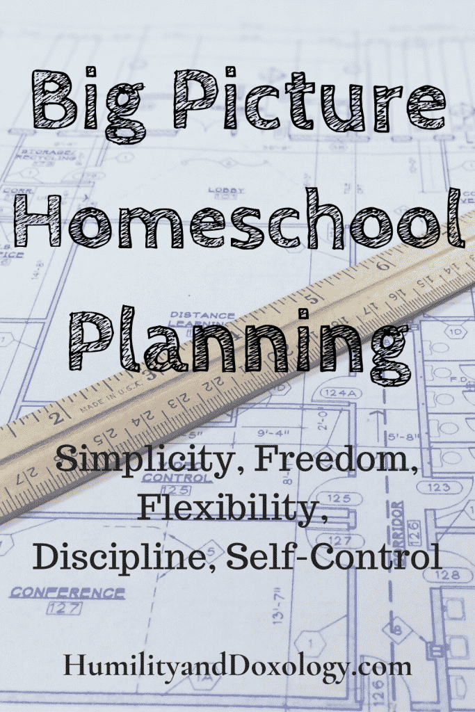 How to make an Easy Homeschool Plan