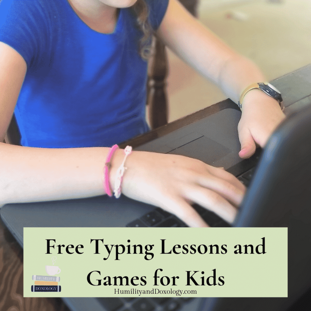 free typing lessons and games for homeschool