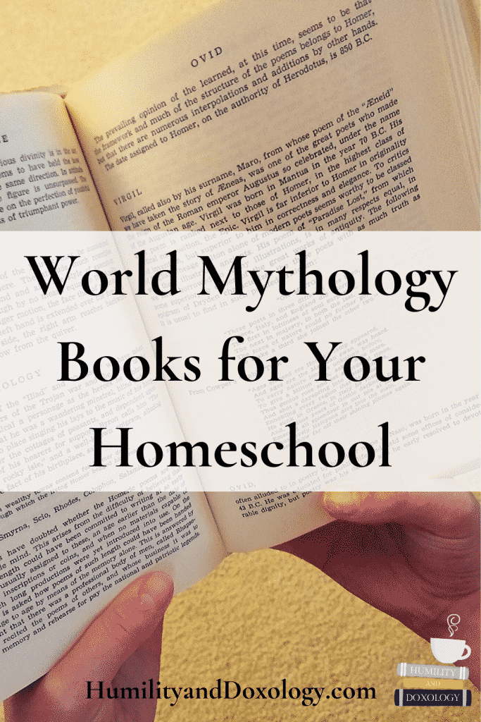 World Mythology Books Homeschool