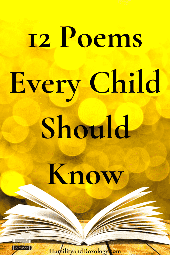 12 Poems Every Child And Should