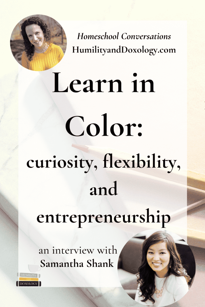 Samantha Shank homeschool conversations podcast interview