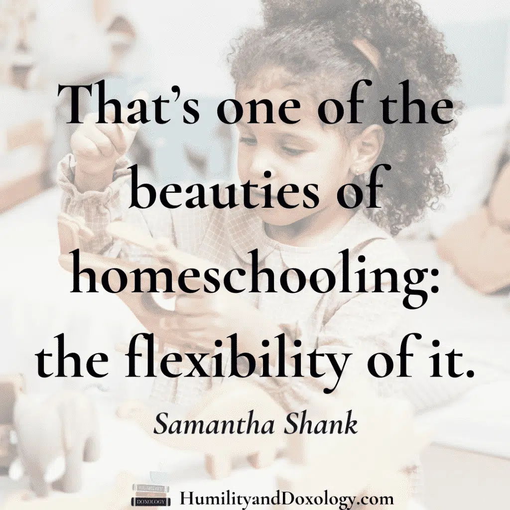 Samantha Shank homeschool interview