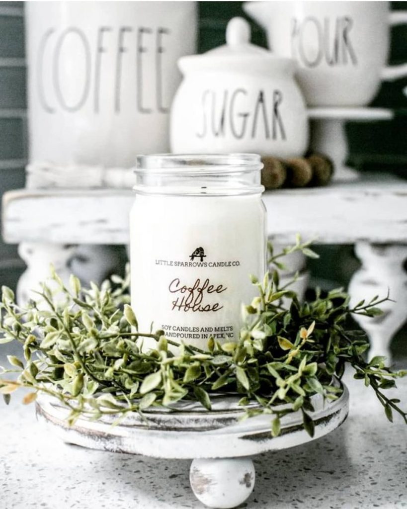 unique gift ideas for mom coffee soy candle