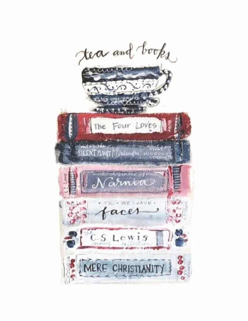 unique gift ideas for mom literary art watercolor