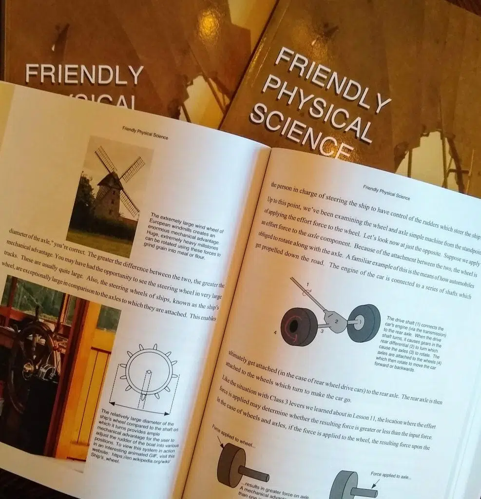 Friendly Sciences high school homeschool curriculum review Friendly Physical Science