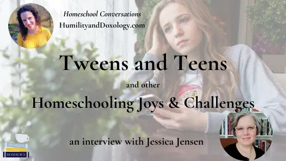 Jessica Jensen homeschool encouragement