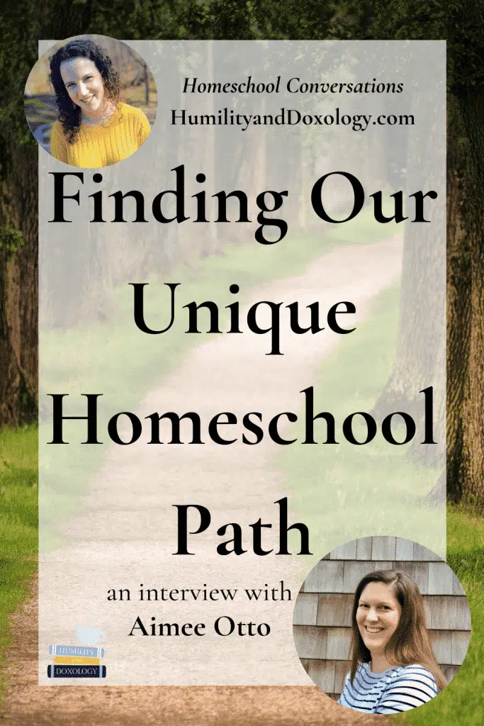 Homeschool Compass Homeschool Conversations podcast Aimee Otto