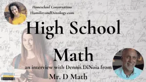 Mr. D Math Dennis DiNoia Homeschool High School online math courses