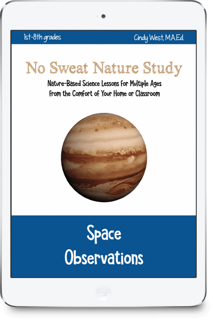 no sweat nature study space observations homeschool science