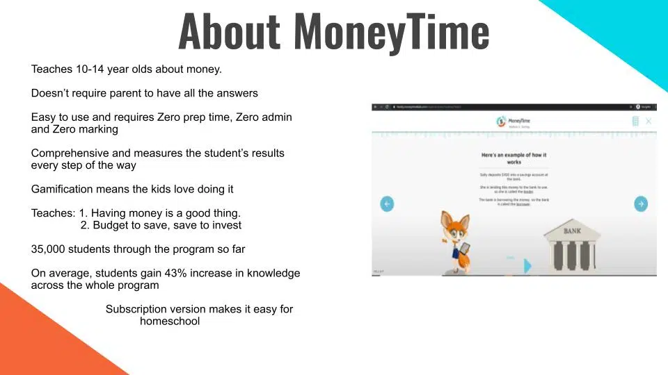 Neil Edmond MoneyTime Financial Literacy Online Homeschool Course for Kids Homeschool Conversations interview