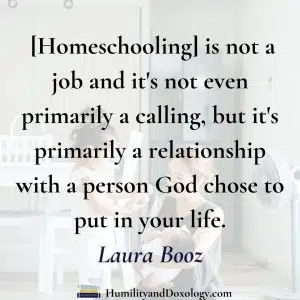 Finding God's Good Gifts Motherhood Laura Booz homeschool conversations podcast