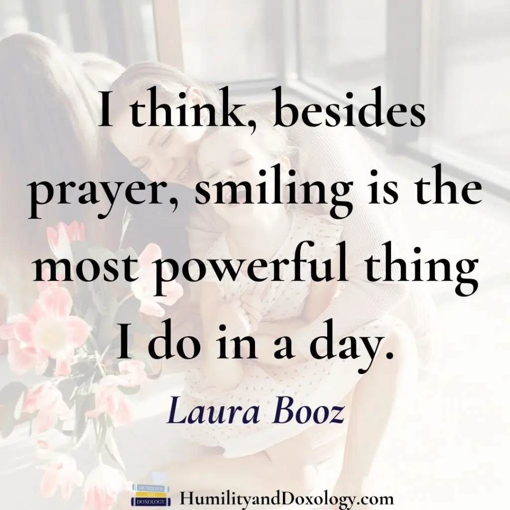 Finding God's Good Gifts Motherhood Laura Booz homeschool conversations podcast