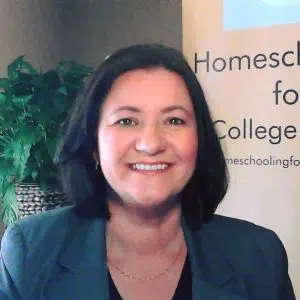 Homeschooling for College Credit Jennifer Cook-DeRosa Homeschool Conversations podcast interview