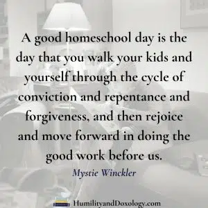 Convivial Homeschool Gospel Encouragement for Living and Learning Alongside Your Kids Mystie Winckler homeschool podcast