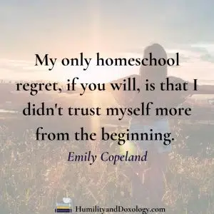 Freedom Flexibility homeschooling Emily Copeland Table Life Blog Homeschool Conversations Podcast