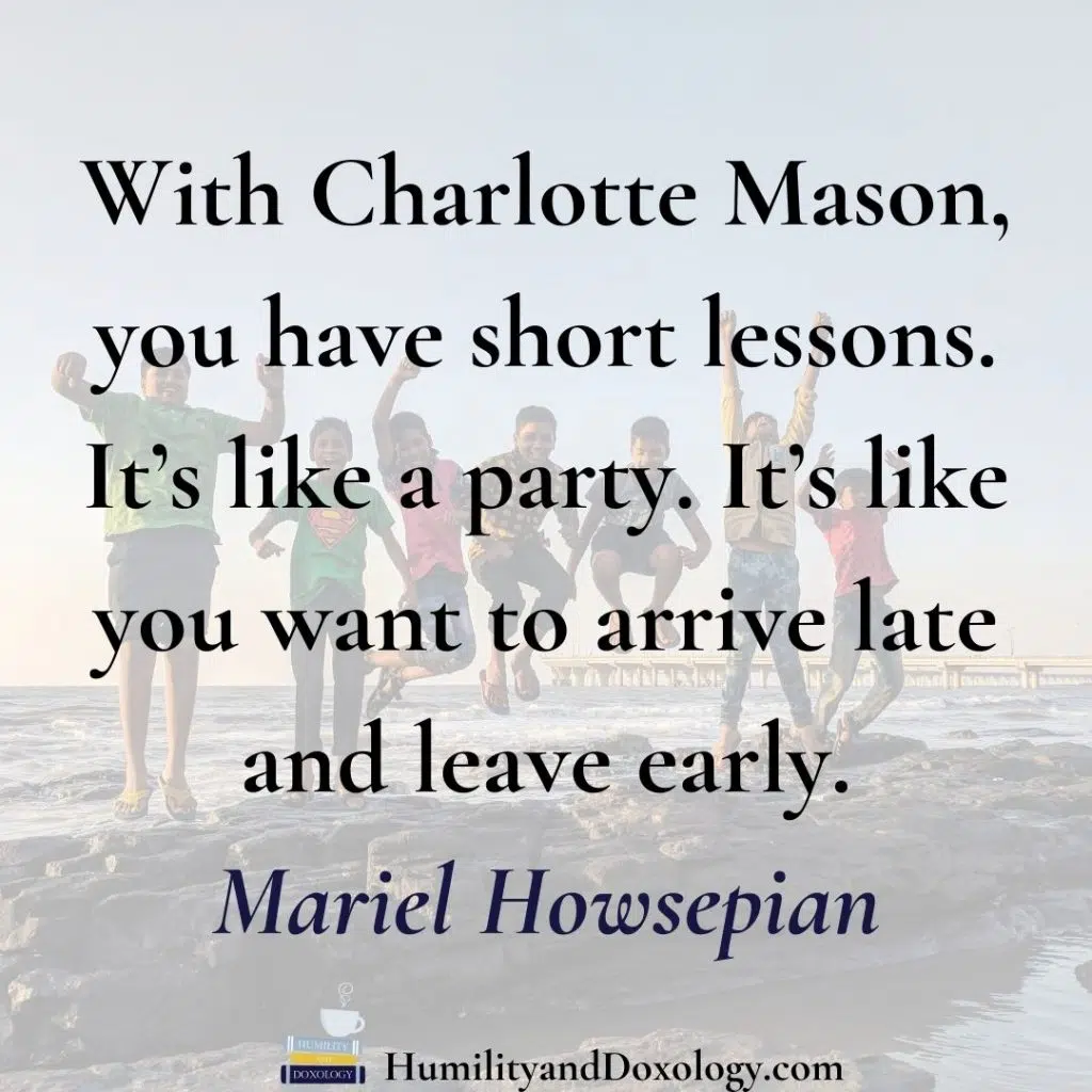 Mariel Howsepian Public School Home Education homeschool conversations charlotte mason