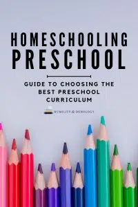 What homeschool preschool curriculum should I choose