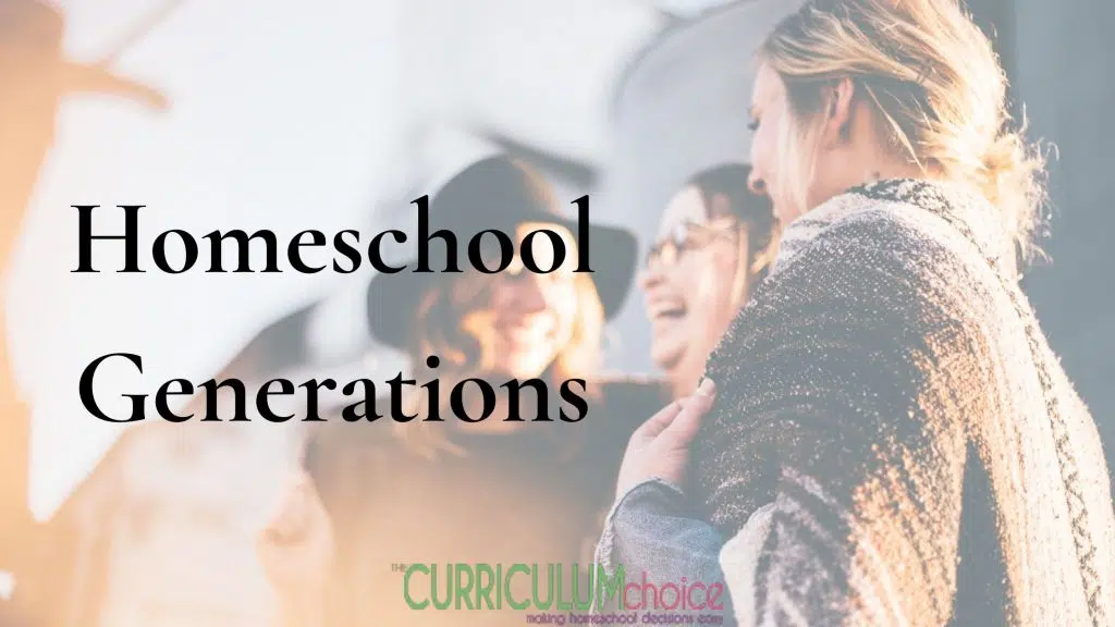 homeschool generations 4 part series on The Curriculum Choice by Amy Sloan