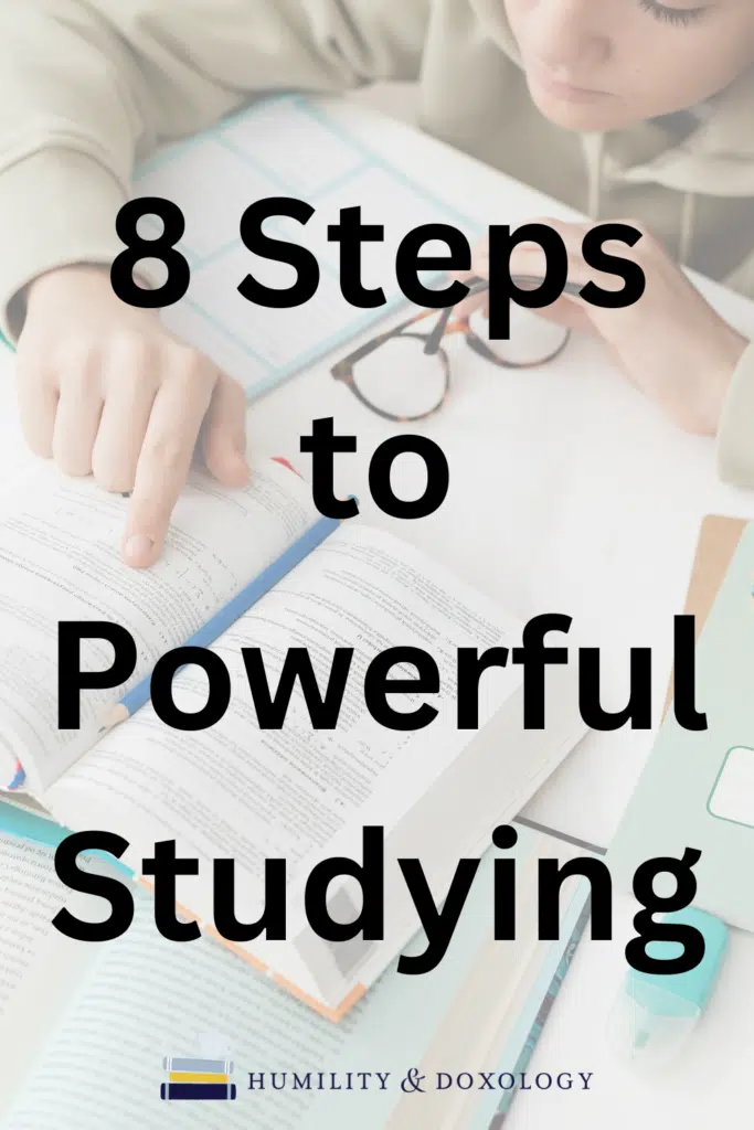 8 steps to powerful studying study skills online homeschool course