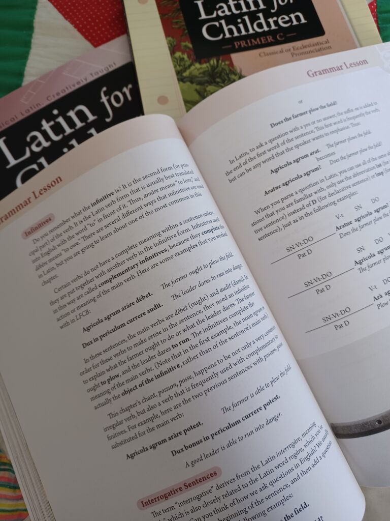 Latin for Children Classical Academic Press homeschool curriculum review Primer A Primer B Primer C