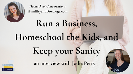 homeschooling working mom WAHM life unboxed Jodie Perry Homeschool conversations podcast