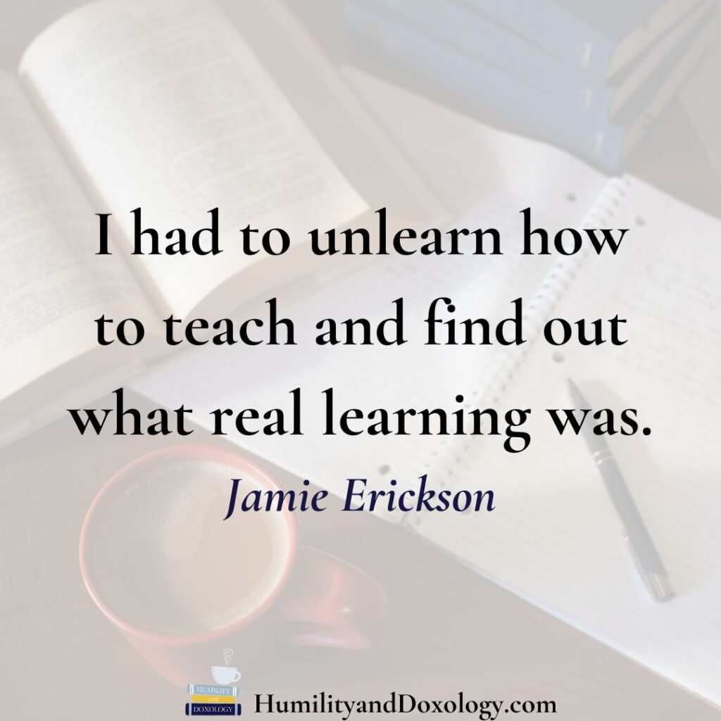 homeschooling bravely jamie erickson homeschool conversations with humility and doxology podcast
