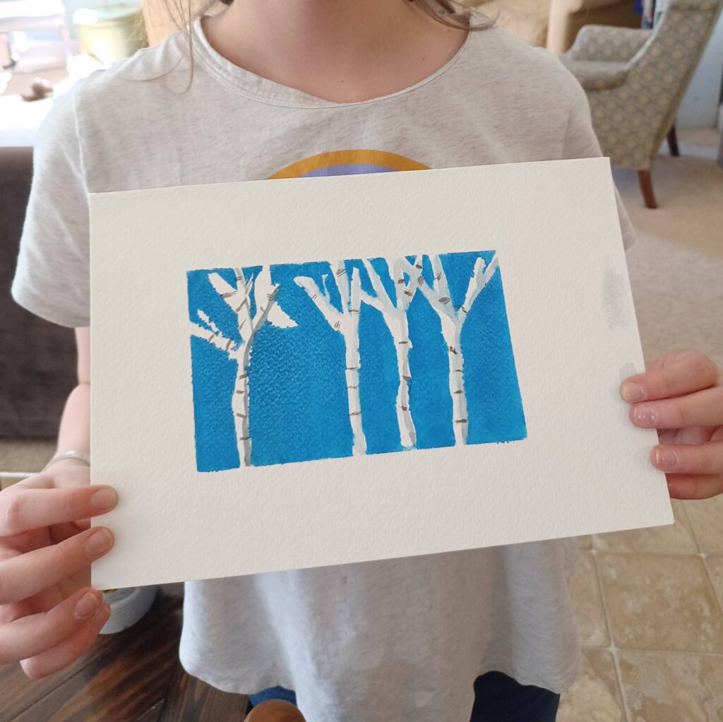 sparketh online homeschool painting courses for kids 