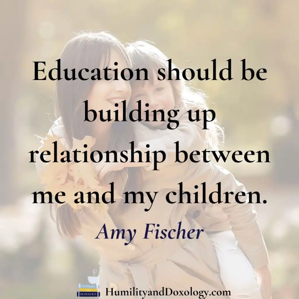 Amy Fischer Homeschool Conversations charlotte mason education as relationship
