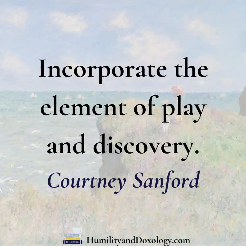 delightful homeschool art history courtney sanford delightfulartco homeschool conversations podcast