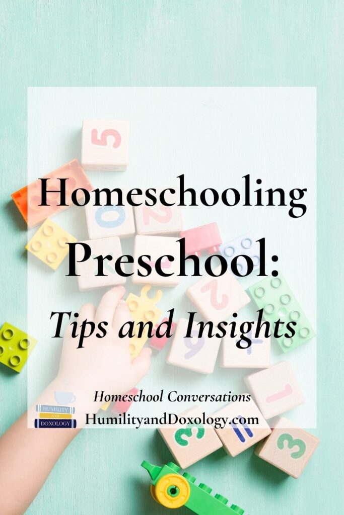 Homeschool Conversations podcast homeschooling preschool