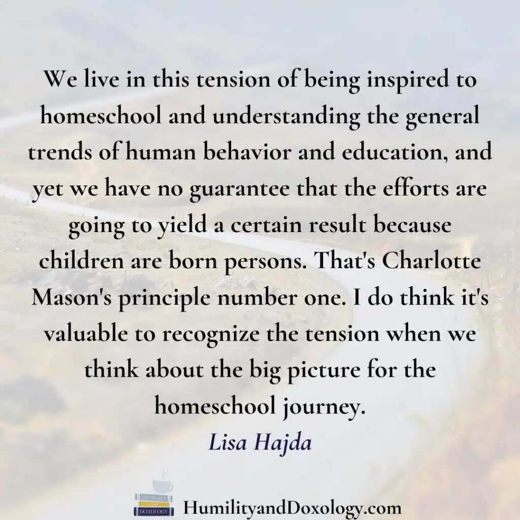 charlotte mason principle one born persons homeschooling mom spiritual formation lisa hajda