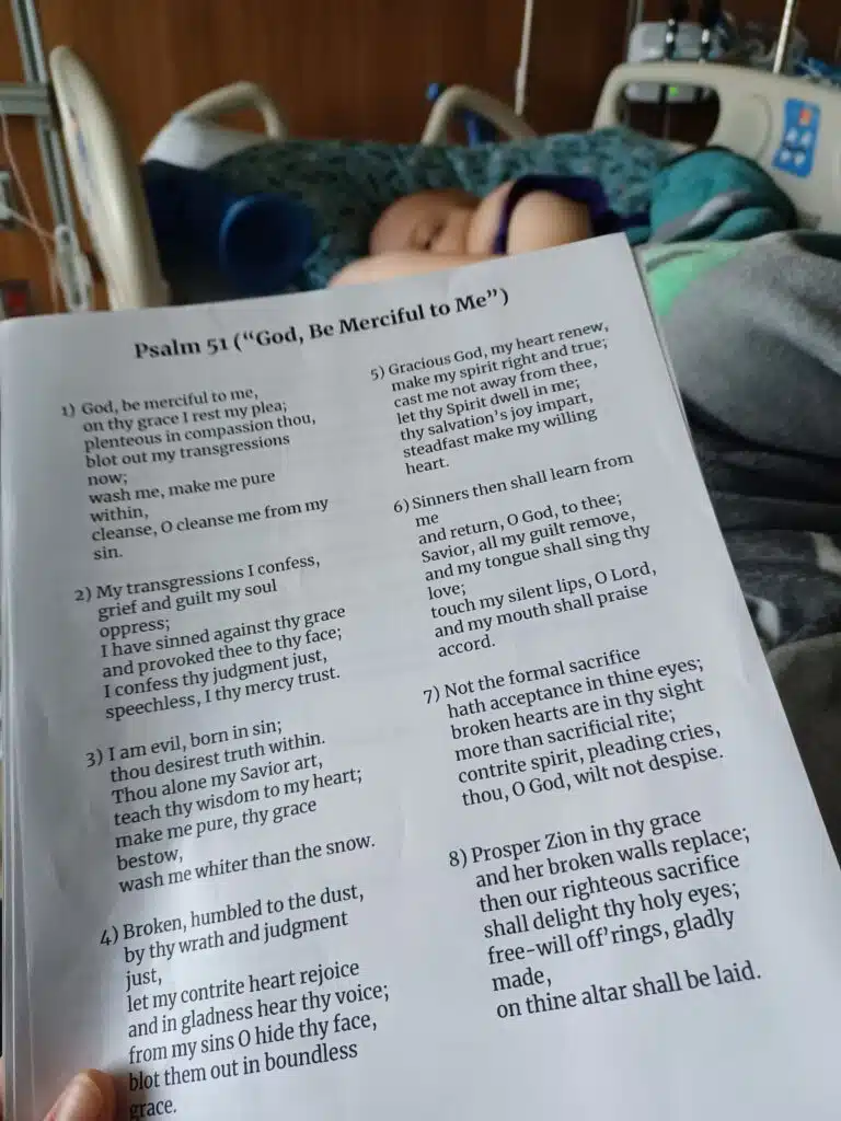 Homeschooling in a Health Crisis hospital homeschool morning time memory work Bible
