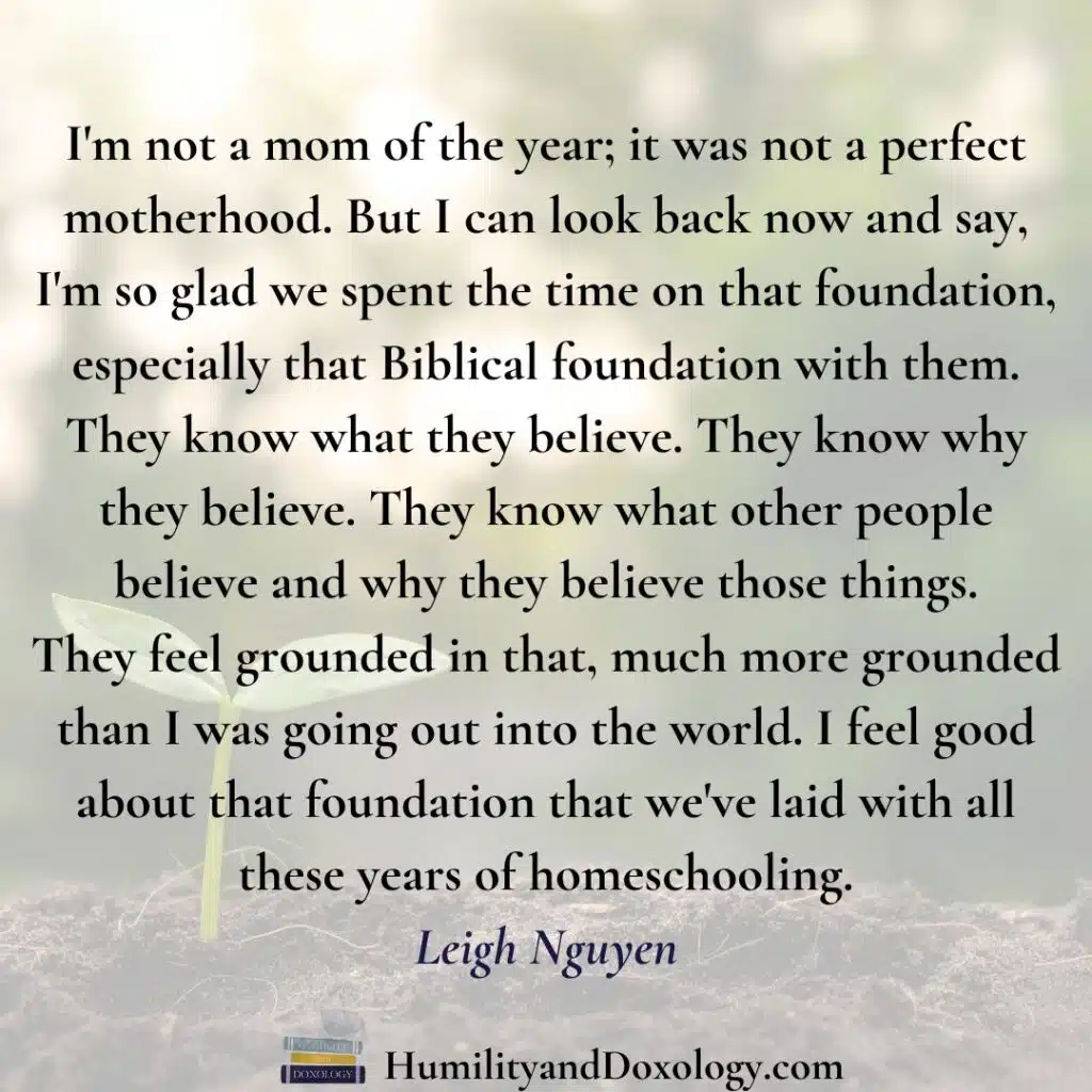 motherhood homeschooling foundation homeschool conversations podcast leigh nguyen